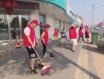 一抹红,竖起亮丽风景线!我区600余人参与星期六义务劳动.