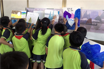 桂林美术馆(桂林市花桥美术馆)2021年文化文艺志愿服务进乡村学校少年宫系列活动第一站